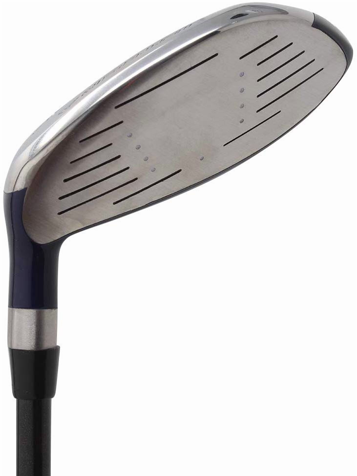 XL Big & Tall Senior Men's (+2" Longer Than Standard Length) Integra SoooLong 17 Wood Golf Club, Right Handed Senior Flex with Men's Senior Size Black Pro Velvet Grips