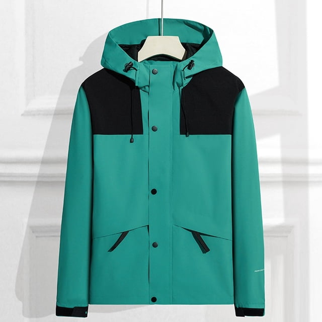 Aqestyerly Manteau d'Alpinisme de Plein Air pour Femme, Coupe-Vent Imperméable pour la Randonnée HWRETIE