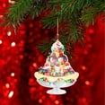 thumbnail image 5 of Cadena de luces colgantes de acrílico con forma de helado, decoración navideña, decoración de jardín, decoración navideña y de Halloween., 5 of 5