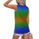 thumbnail image 4 of Camiseta Sin Mangas Para Mujer Tops Sin Mangas Blusa Casual Estampado Con Cuello en V de Moda Odeerbi ODB162563, 4 of 6