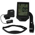 thumbnail image 1 of Cycling Wireless Computer with Heart Rate Sensor Multifunctional Rainproof Cycling Computer with Backlight LCD, 1 of 7
