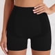 thumbnail image 4 of Pantalones cortos de yoga de cintura alta para mujer, entrepierna de 11,4 cm, pantalones cortos de ciclismo sin costuras con tejido elástico en cuatro direcciones, tallas S-XL, 4 of 5