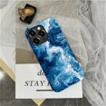 thumbnail image 6 of FKBRCL4U Compatible with iPhone 15 Pro Case, Abstract Vast Ocean Pattern for Girl Full Body Design Soft Silicone Drop Shock Scratch Protection for iPhone 15 Pro, 6 of 7