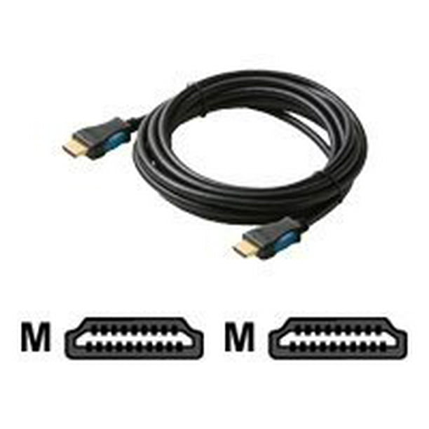 Steren HDMI cable HDMI (M) to HDMI (M) 3 ft satin black