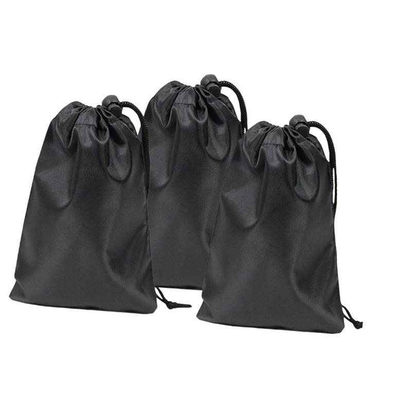 3 Pieces Shoes Bag Drawstring Pouch Portable Multipurpose Drying Shoes Bag Shoe Bags Drawstring Dustproof Bag with Drawstring for Handbags 30cm