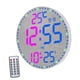 thumbnail image 3 of Reloj de pared digital Macarena 295mm con luz colorida USB temporizador 12/24 H, 3 of 8