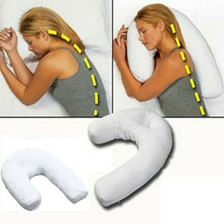 Neck Back Pillow Side Sleeper Holds Your Neck And Spine During