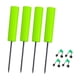 thumbnail image 1 of 4 soportes para cañas de pescar, engranajes, soportes de PVC reforzados y estables, inserto de soporte de suelo para exteriores, lago, orilla, playa Verde, 1 of 8