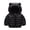 Black, variant on 1-5T Winter down Cotton Coats for Toddler Baby Boys Girls Light Puffer Jacket Ears Hooded Warm Cotton Outerwear Jacket Coats