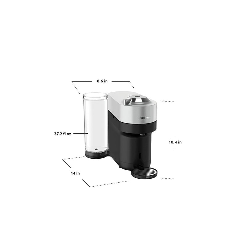 Nespresso Vertuo Pop+ Deluxe Coffee Maker by De'Longhi with Milk