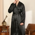 thumbnail image 5 of Viikei Robes for Men,Viikei Mens Robes,Warm Soft Plush Mens Robe with Hood,Plus Size Plus Thick Robe for Men with Side Pocket and Belt,Bathrobes for Men Gifts, 5 of 7