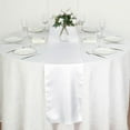 thumbnail image 2 of BalsaCircle 5 Pieces White 12" x 108" Polyester Table Top Runners Wedding Party Linens, 2 of 8