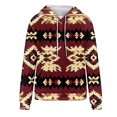 thumbnail image 5 of JTZGDY Vintage Hooded Sweatshirts for Women Fashion Aztec Print Ethnic Style Western Shirts Lightweight Casual Fall Long Sleeve Drawstring Hoodie Outwear Tops with Kangaroo Pockets Multicolor#13 XL, 5 of 6