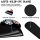 thumbnail image 5 of - Tapete de coutadora, colorido juego de alfombrilla de mouse con soporte de muñeca, alfombrilla grande 4 en 1 + ramuñecas para teclado + ramuñecas para mouse + posavasos con diseño, 5 of 5