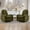 Green, variant on Ebello Swivel Recliner, Manual Rocking Reclining Chair with 2 Bolster Pillows, Hidden Storage for Living Room, Light Grey(Set of 2)