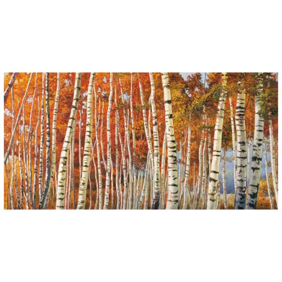 Global Gallery's 'Betulle D'autunn' By Adriano Galasso Unframed Giclee on Paper Print