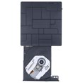 thumbnail image 3 of Unidad de DVD externa USB, unidad de DVD externa compatible con unidad de CD DVD portátil Unidad óptica externa USB diseñada para durar, 3 of 9