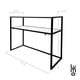 thumbnail image 2 of Credenza Minimalista Recibidor Mesa Auxiliar Bufera blanco Pequeño, 2 of 8
