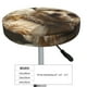 thumbnail image 4 of Balery Regal Dog In Royal Attire Fundas de asiento para taburete de bar redondo de tela de terciopelo ajustables que protegen de arañazos y manchas para sillas de 14 a 17 pulgadas.-12 inch, 4 of 7