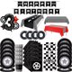 thumbnail image 2 of Vajilla de fiesta de coche de carreras, platos, vasos, servilletas, suministros de fiesta de pista de carreras, decoraciones para niños, decoración de cumpleaños y Baby Shower, 2 of 5
