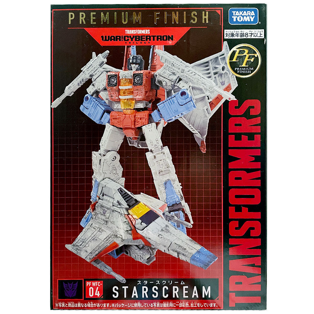 トランスフォーマー　PF WFC-04　プレミアムフィニッシュ　スタースクリーム WFC-04 Starscream Premium Finish Voyager Class