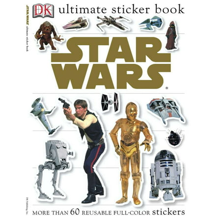 Ultimate Sticker Book: Star Wars : More Than 60 Reusable Full-Color Stickers
