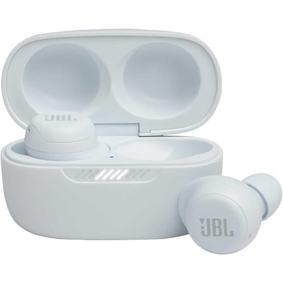 JBL Live Free NC - True in-Ear Noise Cancelling Bluetooth Headphones with Active Noise Cancelling White Small (Sold without manufacturer warranty)