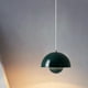 Suspension Moderne Décorative LED Plafonnier pour Couloir de Salle à Manger Noir Vert – image 4 sur 8