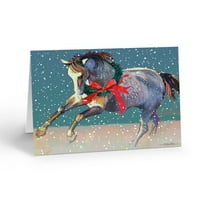 A Majestic Christmas Horse - 18 Cards and 19 Envelopes - 40087