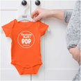 thumbnail image 5 of Tootsie Roll Pop Orange Flavor Romper Boys or Girls Infant Baby Brisco Brands 12M, 5 of 6