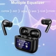 thumbnail image 6 of Wireless Earbuds - Touch Screen ANC Earbuds Hifi Sound Wireless Bluetooth 5.4 In Ear Headphones, Noise Canceling Earphones Multifunctional Ear Buds Headsets for Android IOS Gym Sports (White), 6 of 17