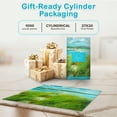 thumbnail image 5 of Ocean Whispers Pink Sky Puzzle 1000 Piece Rectangular Puzzle Tube Gift Jigsaw Puzzle, 5 of 7