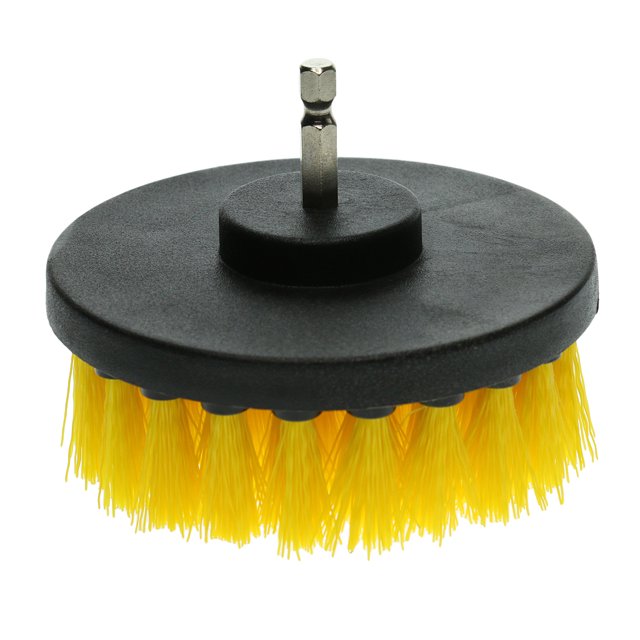 2 pulgadas de diámetro. Bañera Baldosas Lechada Limpieza eléctrica Taladro Cepillo Depurador Reemplazar rojo Amarillo de 4 pulgadas Sunnimix Cepillo de limpieza eléctrica