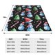 thumbnail image 3 of Balery Disco Mirror Ball Snowman Manta de Felpa Suave y Acogedora – Cobija de Franela Aterciopelada para Cama, Lavable y Cálida para Sofá, Mascotas, Transpirable-60"x50", 3 of 7