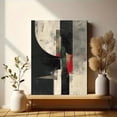 thumbnail image 6 of Abstract Geometric Shapes Textured Canvas Print Wall Art for Living Room Bedroom Office Kitchen, 6 of 8