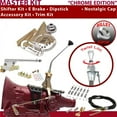 thumbnail image 1 of American Shifter  C6 Shifter Kit Chrome 10 in. E Brake Cable Clamp Trim Kit Dipstick for EEC56, 1 of 1