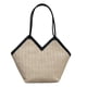 thumbnail image 2 of Bolso De Hombro De Cuero De Paja De Gran Capacidad Para Axila, Elegante Bolso De Mano Para Mujer, 2 of 8