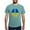 Sea Foam, variant on CafePress - Peace In Ukraine T Shirt - Mens Comfort Colors Shirt