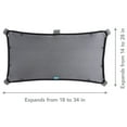 thumbnail image 4 of Munchkin 61420, 14'' x 28'' Gray Magnetic Custom-Fit Shades, 4 of 4