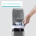 thumbnail image 3 of Bote de basura Home Zone Living de 5 litros con tapa y pedal, 3 of 7