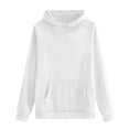 thumbnail image 6 of Hoodies for Women Oversized Trendy Fall Sweatshirt Pullover Fleece Long Sleeve Sweaters Winter Y2k Clothes White S, 6 of 7