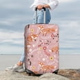 thumbnail image 4 of Wukai Beautiful Fox Elastic Luggage Cover: Personalized Protection for Your Suitcase - Fits 19~29-inch, Washable & Durable Travel Companion-X-Large, 4 of 8