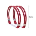 thumbnail image 6 of 2 Pcs Elastic Shoe Straps High Heels Anti-loose Straps Detachable Rhinestone Shoe Belts for Sandals Loose Slip-on Shoes DIY Accessories, 6 of 8