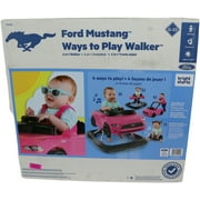 Bright Starts 3 Ways To Play Walker, Ford Mustang Rose, 6 mois et plus