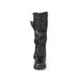 thumbnail image 4 of Women's Journee Collection Paris Extra Wide Calf Slouch Boot Black Faux Leather 8 M, 4 of 7