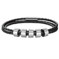thumbnail image 3 of Personalized Family Name Bracelet for Men - Perfect Gift for Birthdays, Holidays, and More, 3 of 4
