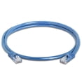 thumbnail image 2 of Cmple - Cat5e Ethernet Patch Cord, Cat5e Cable, RJ45 Internet Network Cord, UTP LAN Wire, Ethernet Cat5e Cable for Consoles, Modem, Router, TV - 3 Feet, Blue, 2 of 7