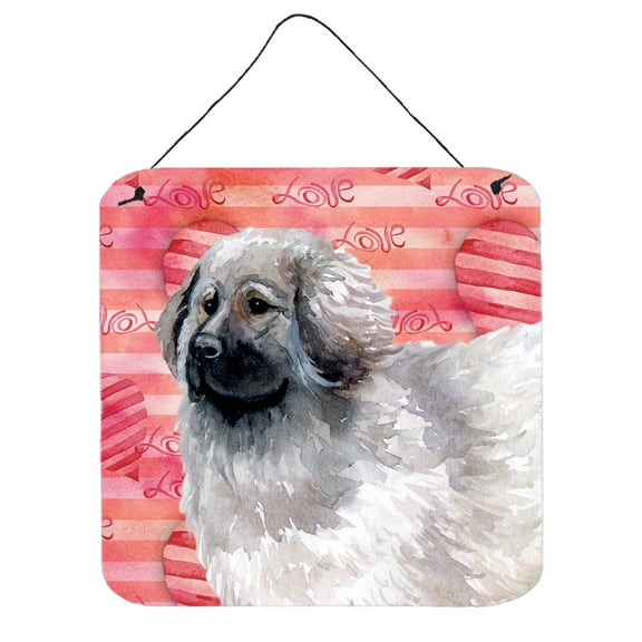 Moscow Watchdog Love Wall or Door Hanging Prints Red