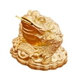 thumbnail image 2 of Estatua de rana de dinero Feng Shui Colección de resina decorativa Escultura de prosperidad para Estilo C, 2 of 9