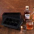 thumbnail image 4 of Ticent Clear Ice Cube Maker Mold - 2 Inch Crystal Clear Ice Cube Tray Make 8 Large Square Ice Cubes for Cocktail, Whiskey & Bourbon Drinks, Gifts for Men, 4 of 6